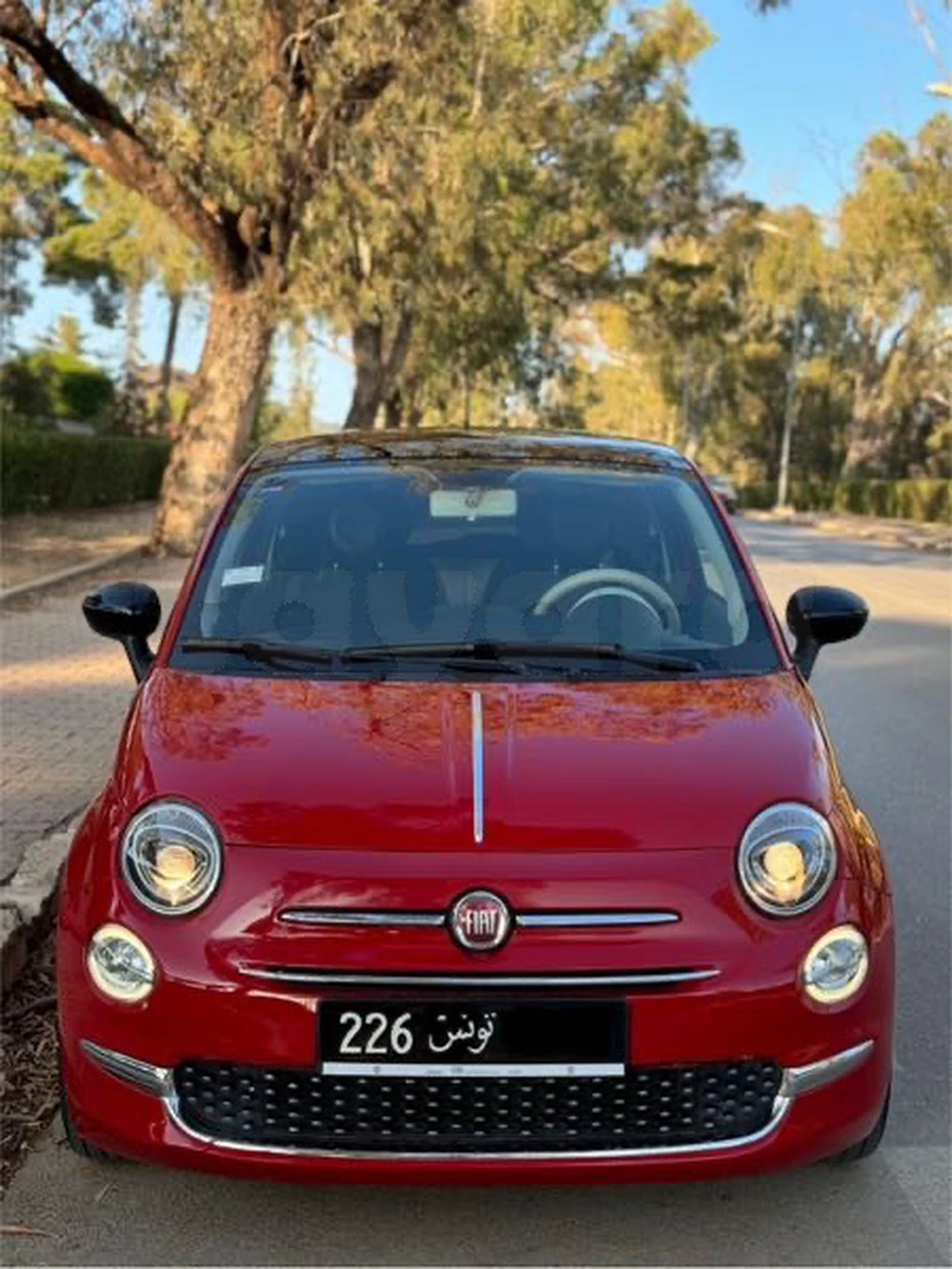 Carte voiture Fiat 500