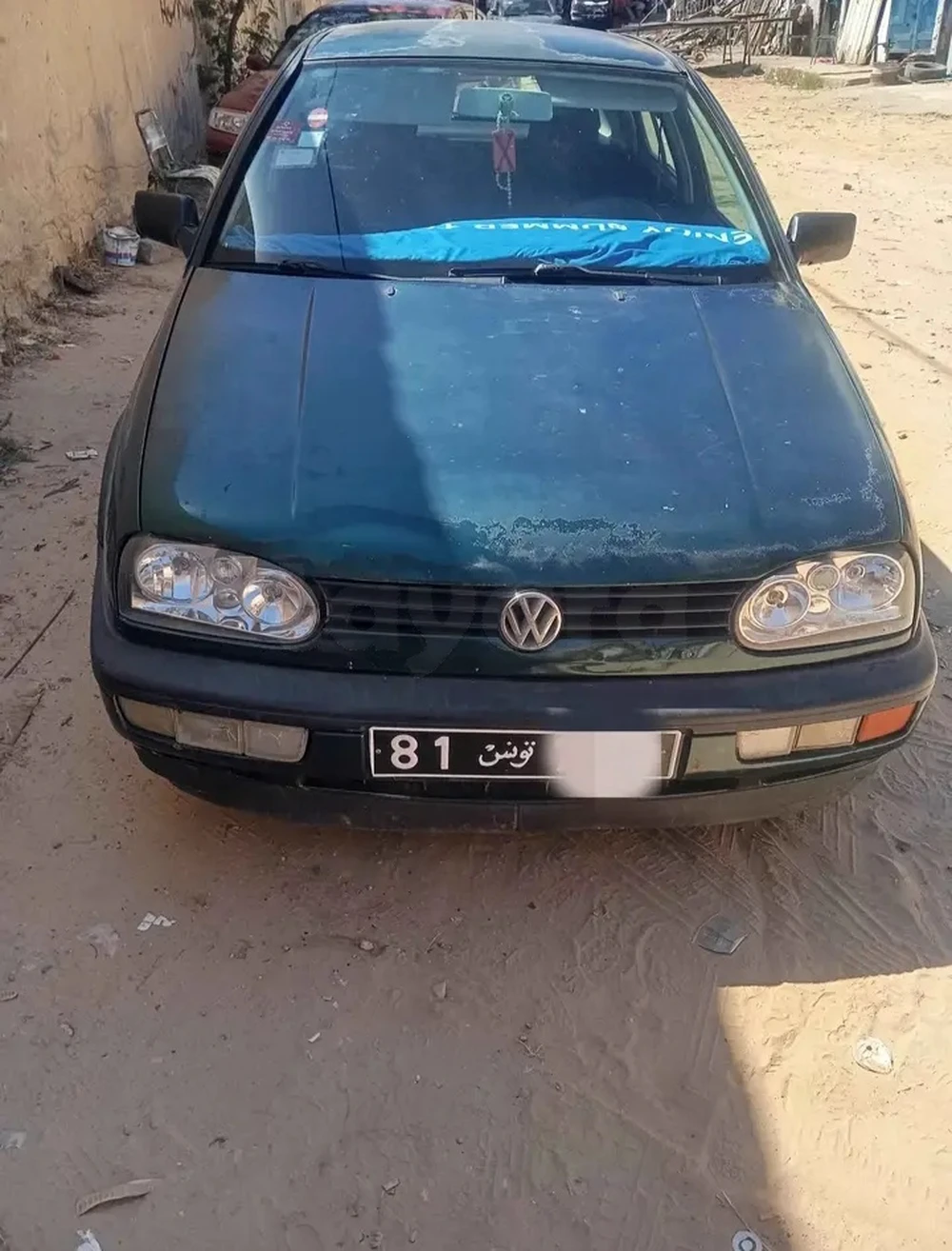 Carte voiture Volkswagen Golf 3