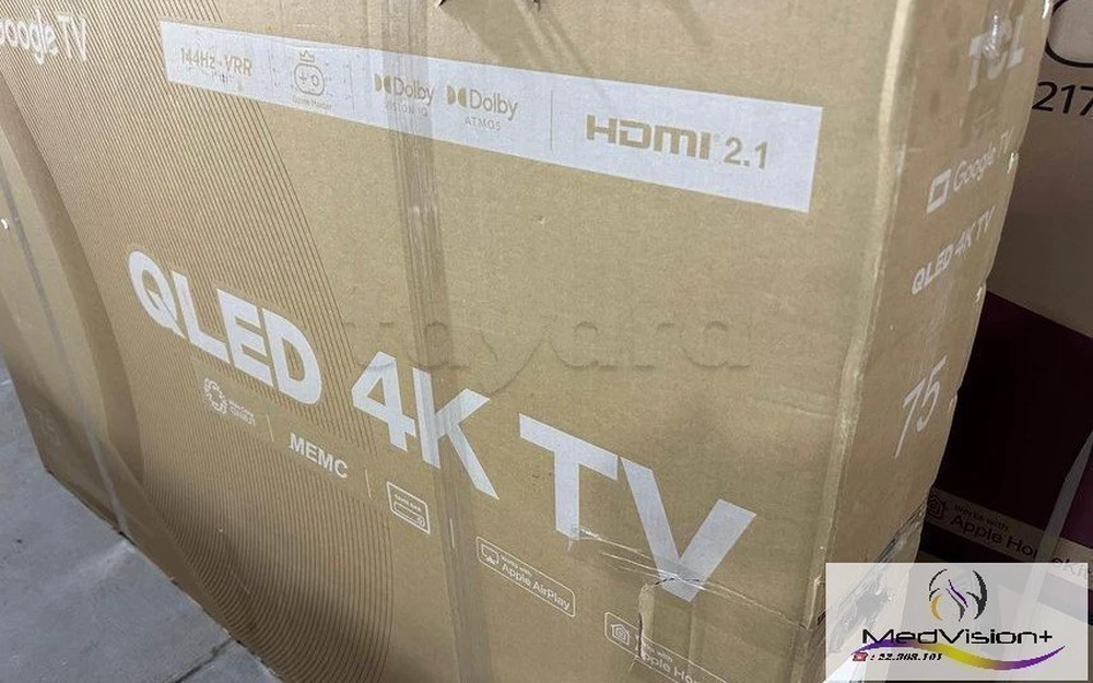 👉 TCL 75" smart QLED ,serie 7 _Avec Livraison_