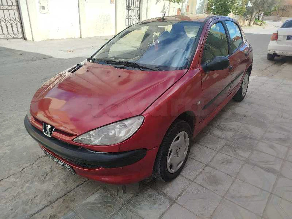 Carte voiture Peugeot 206