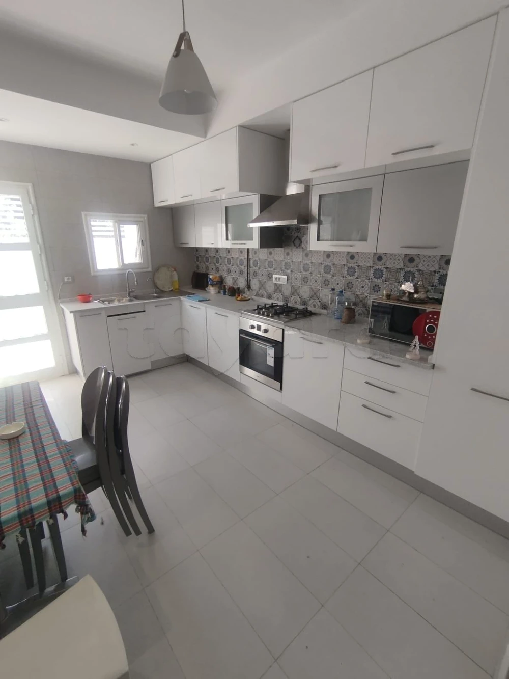 vente laouina triplex avec jardin haut standing