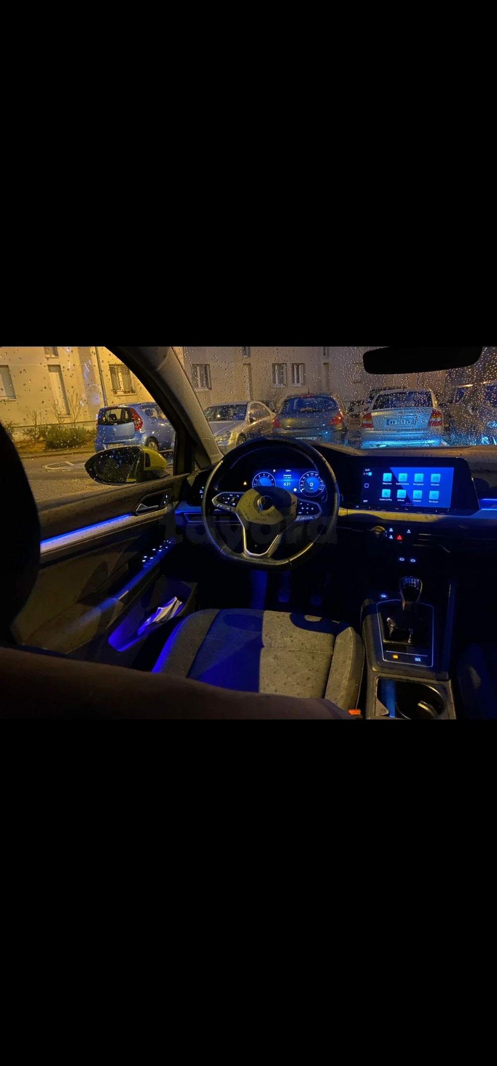 Carte voiture Volkswagen Golf