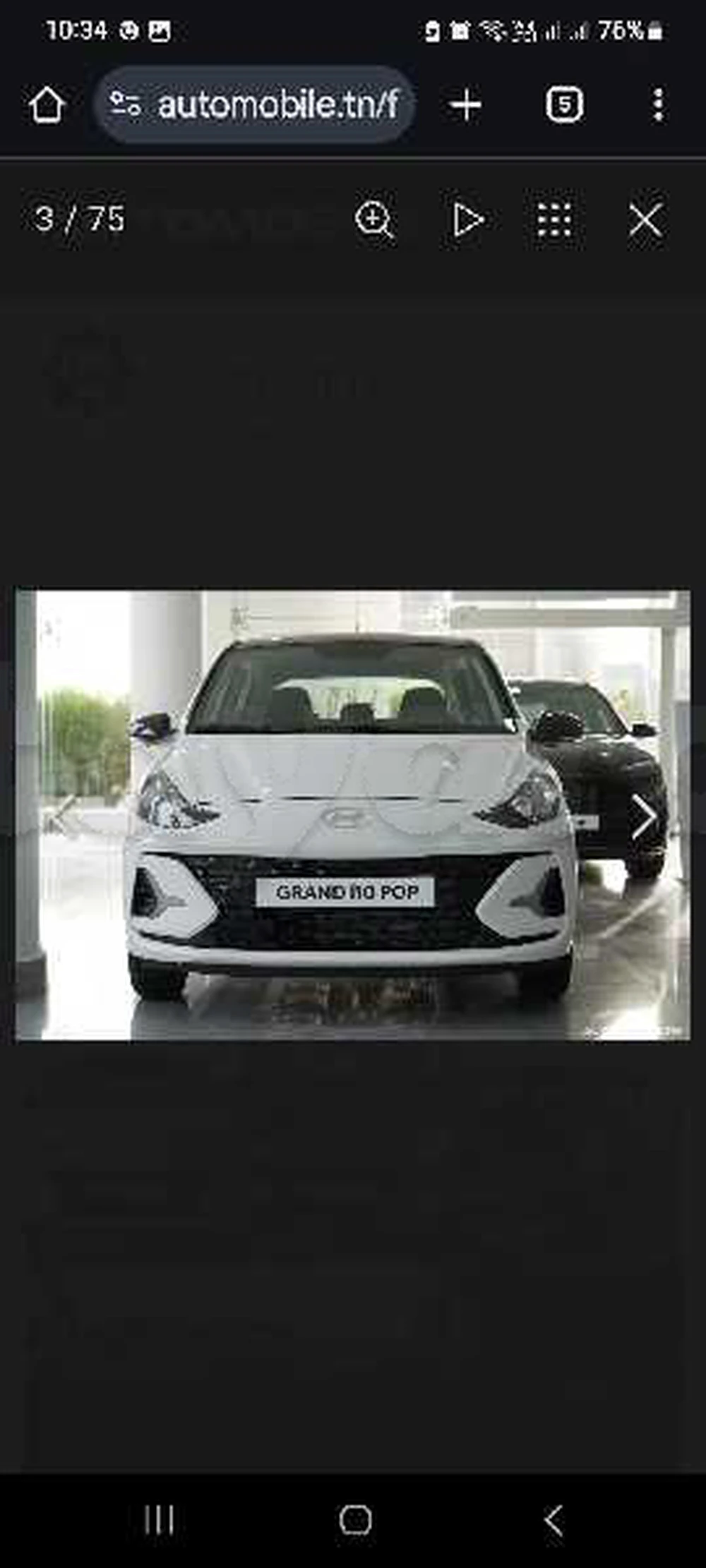 Carte voiture Hyundai i10