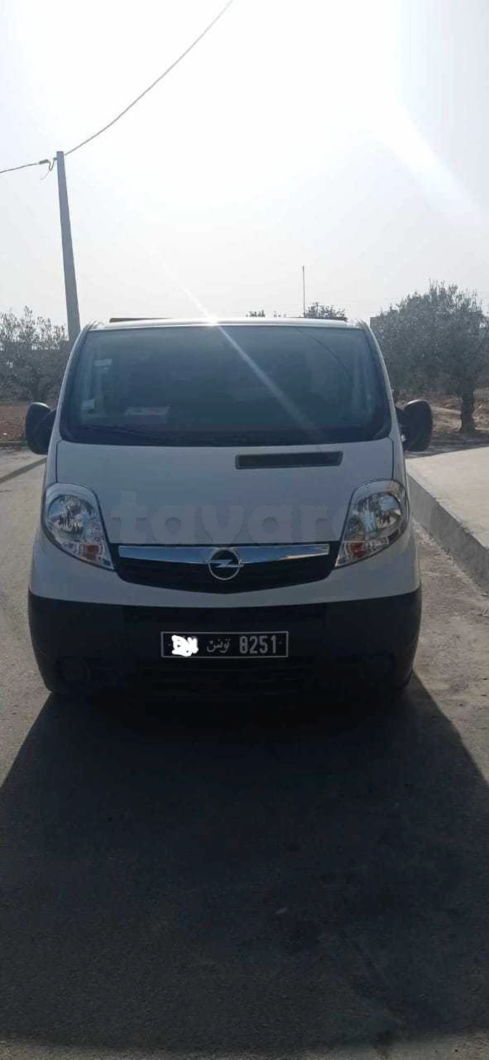 Carte voiture Opel Vivaro