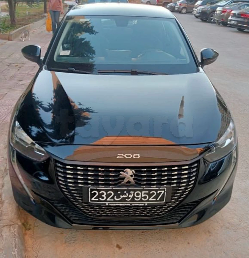 Carte voiture Peugeot 208
