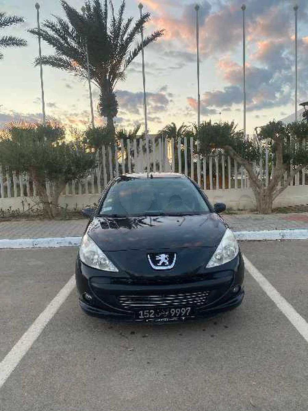 Carte voiture Peugeot 206+