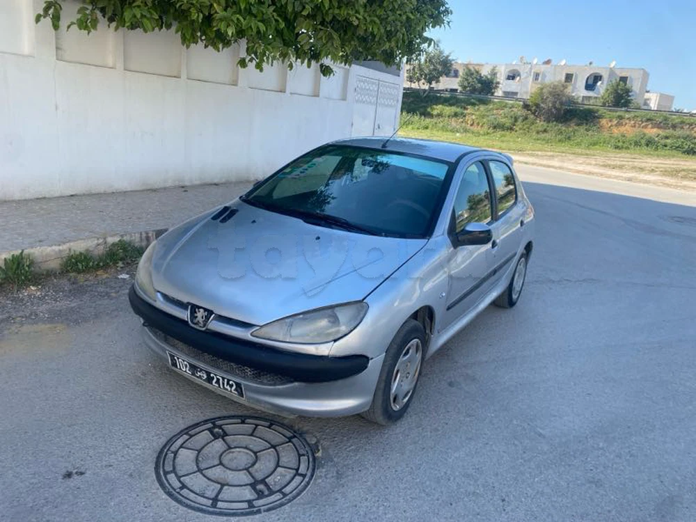 Carte voiture Peugeot 206