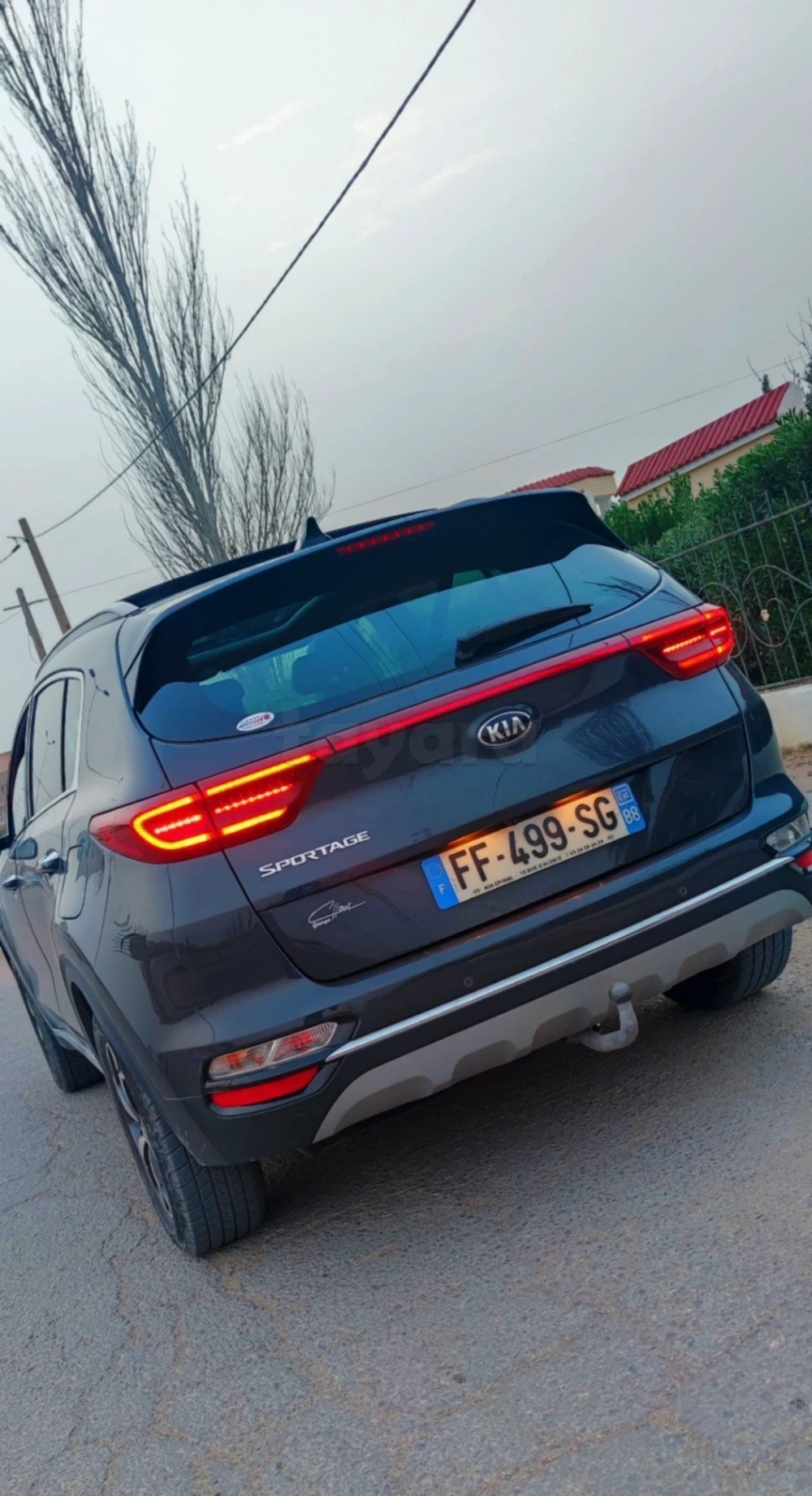 Carte voiture Kia Sportage