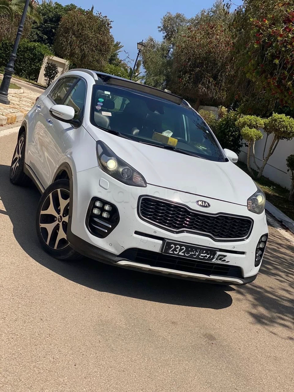 Carte voiture Kia Sportage