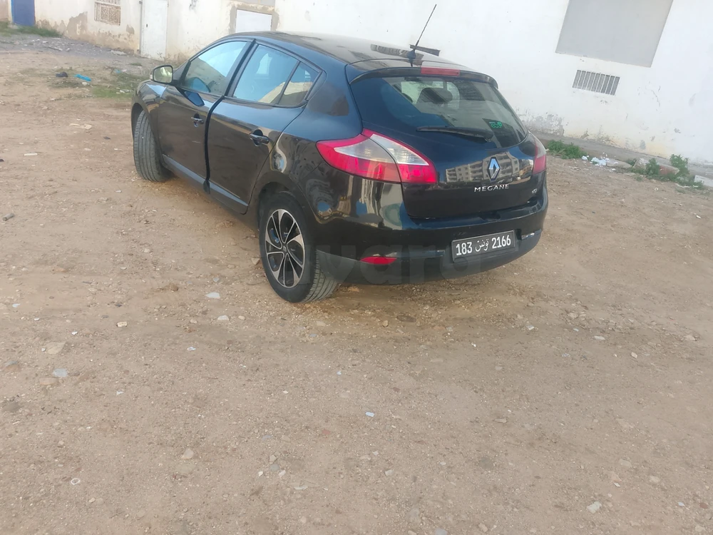 Carte voiture Renault Megane