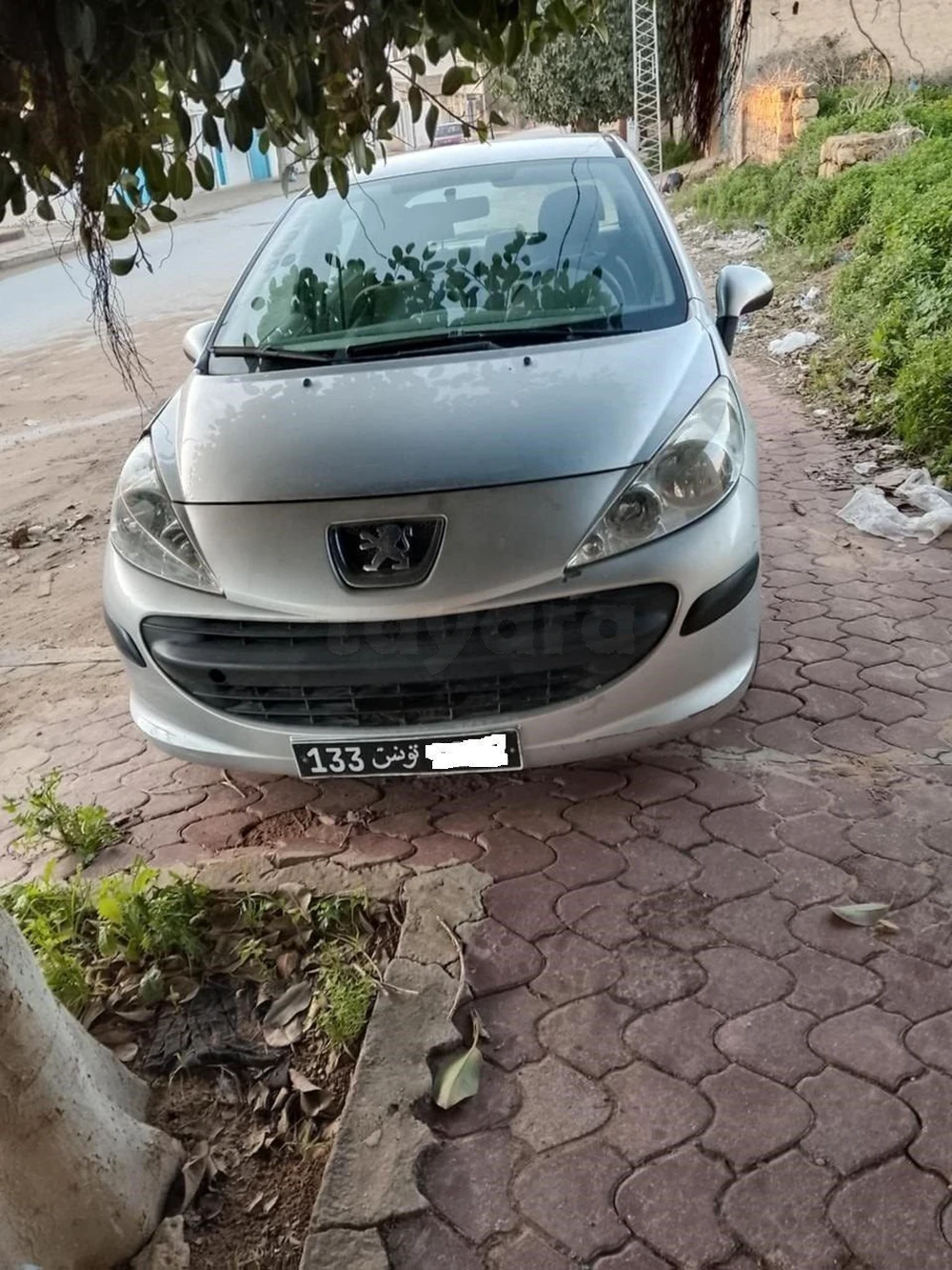 Carte voiture Peugeot 207