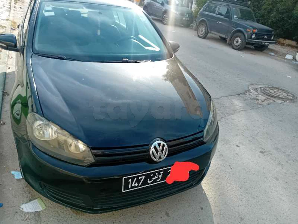 Carte voiture Volkswagen Golf