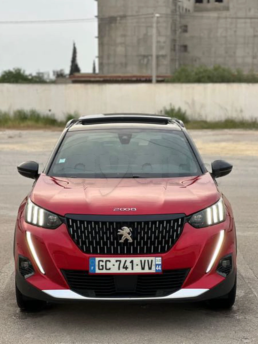 Carte voiture Peugeot 2008