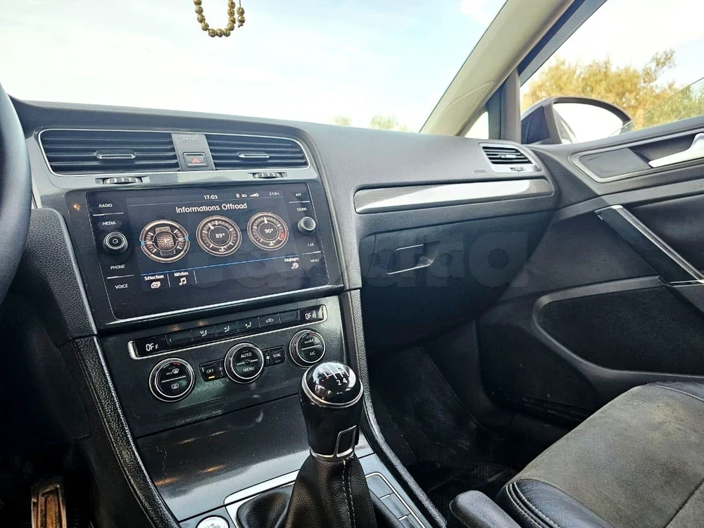 Carte voiture Volkswagen Golf 7