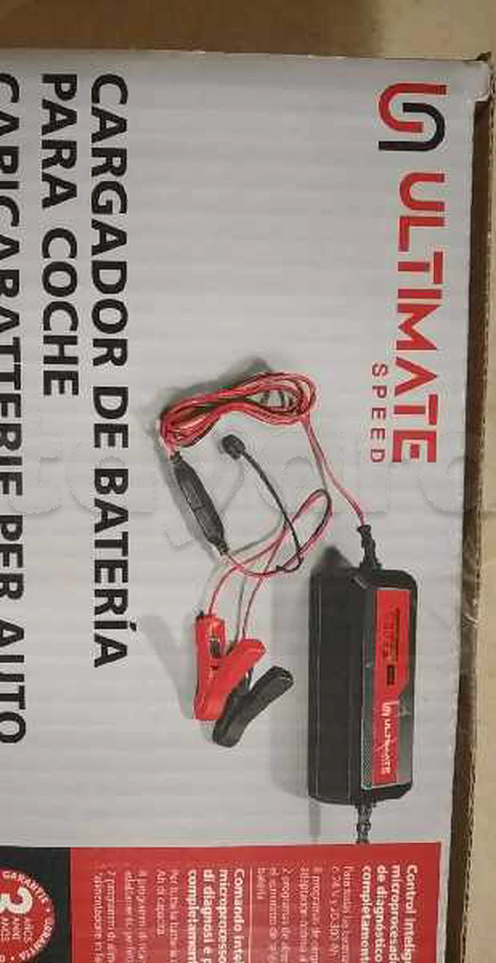 Chargeur Batterie Voiture 12V/24V