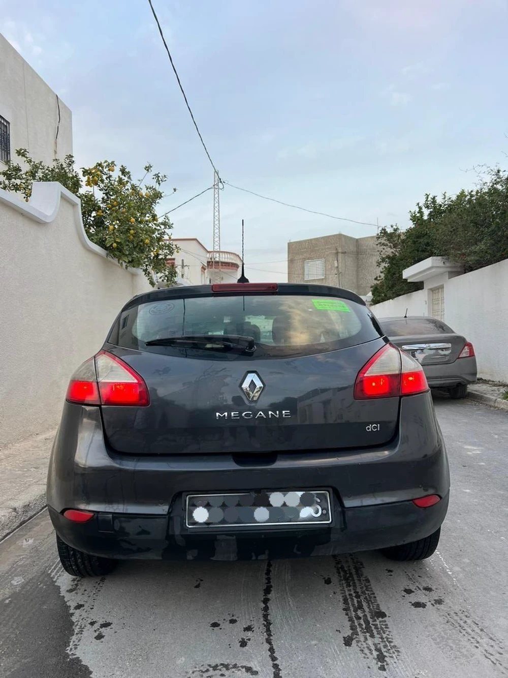 Carte voiture Renault Megane