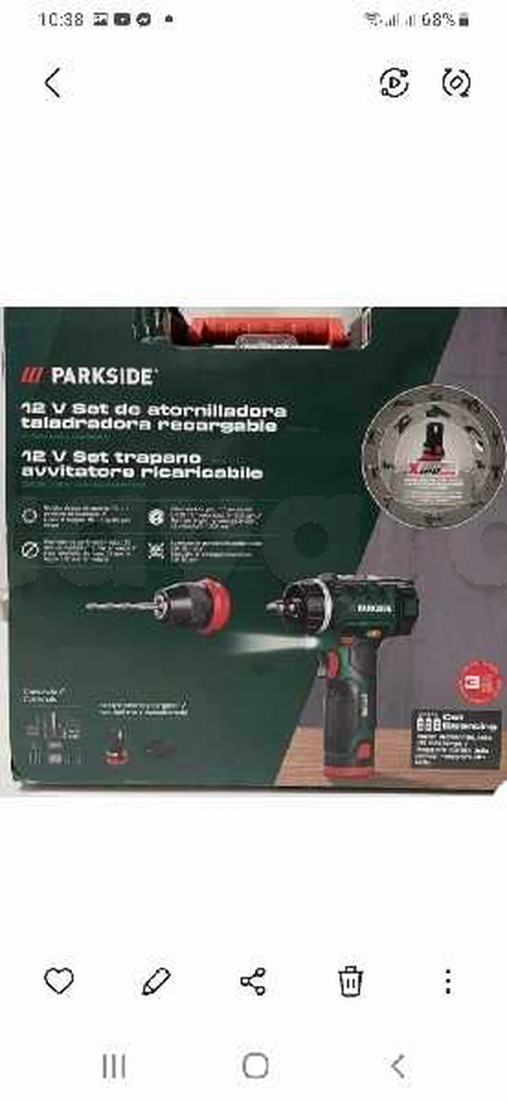 Perceuse-Visseuse Rechargeable