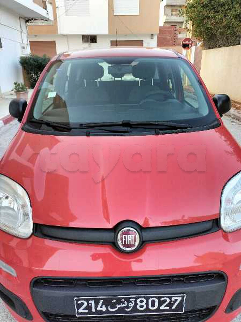 Carte voiture Fiat Panda