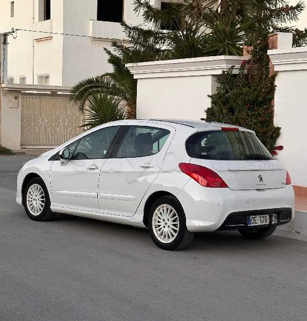 Carte voiture Peugeot 308