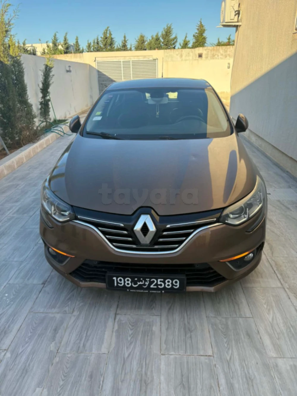 Carte voiture Renault Megane