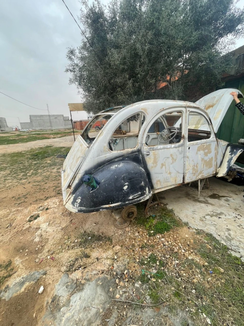 Carte voiture Citroen 2 CV