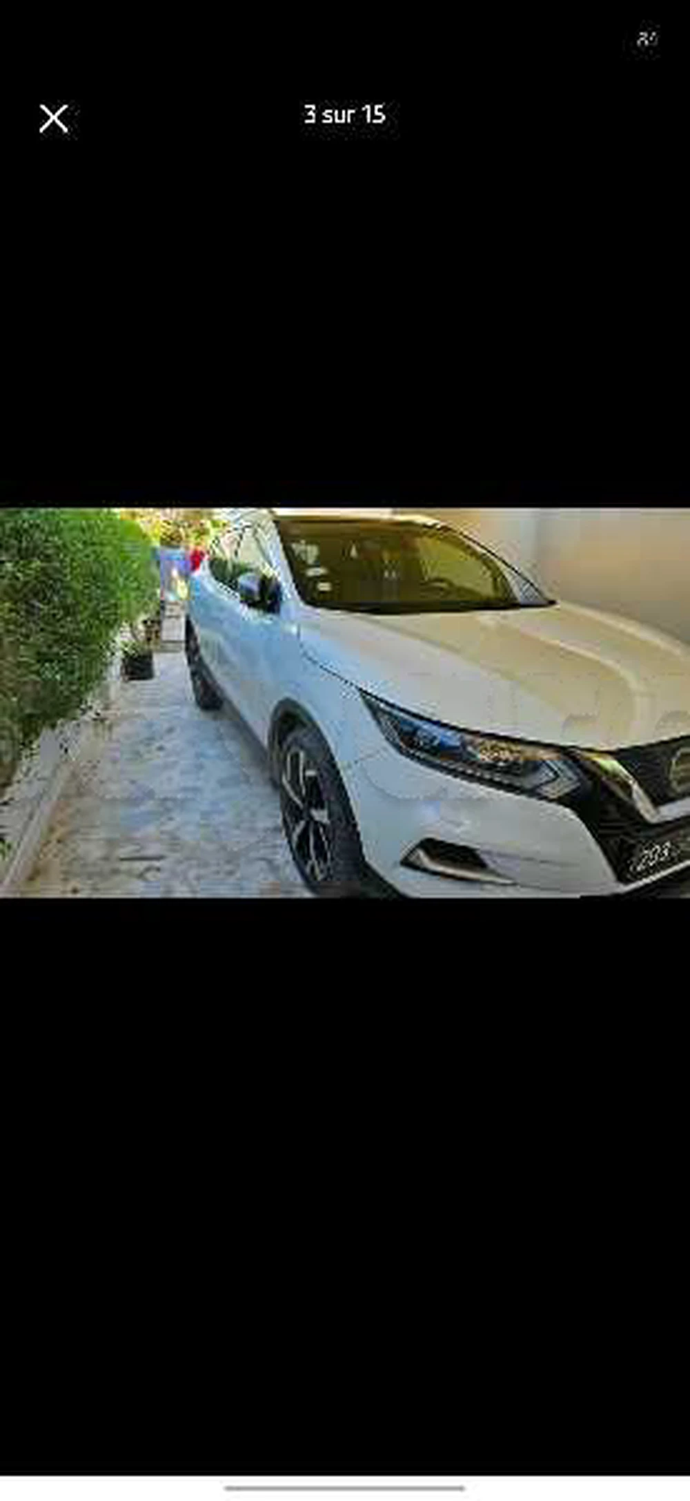 Carte voiture Nissan Qashqai