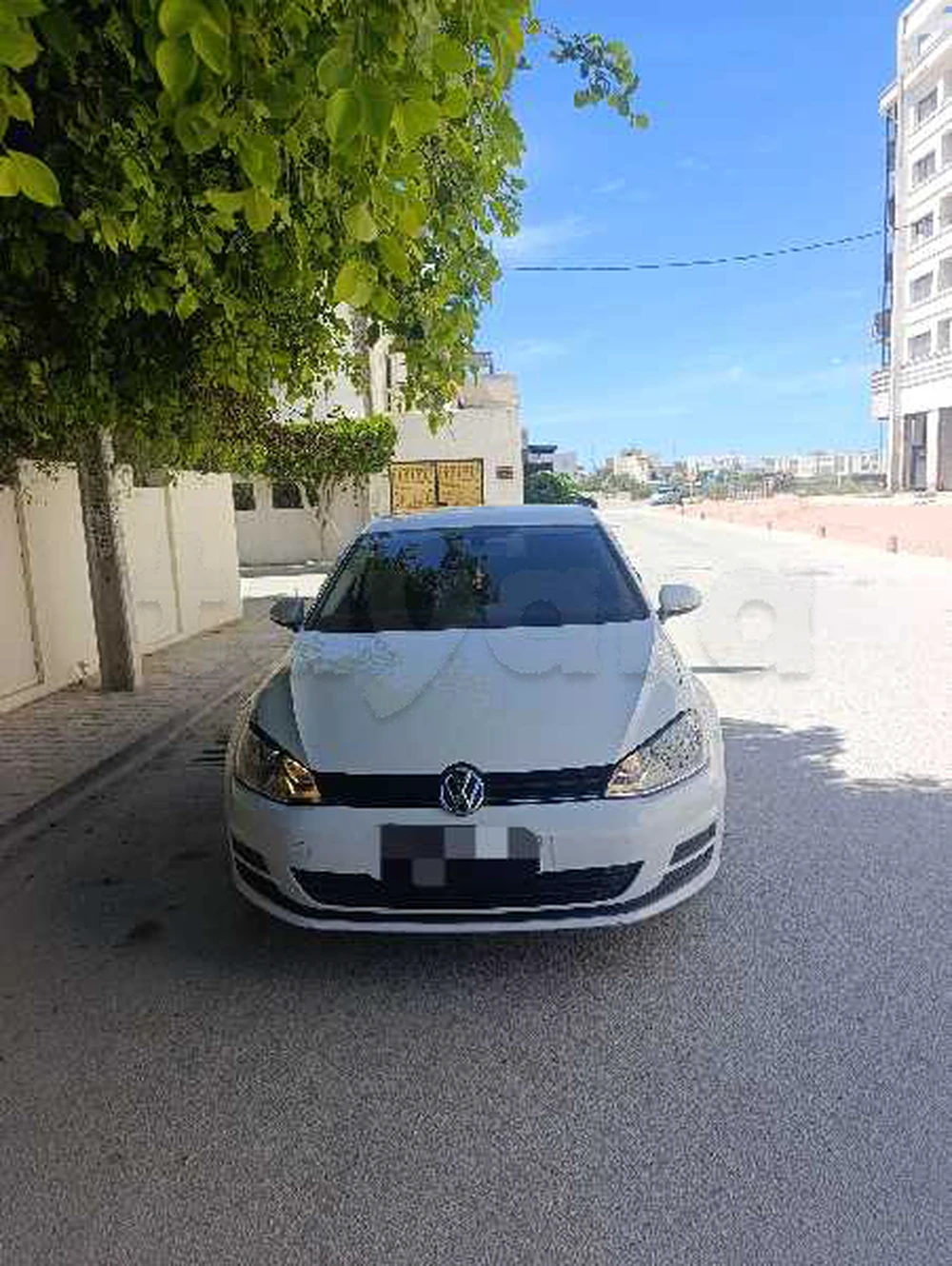 Carte voiture Volkswagen Golf 7