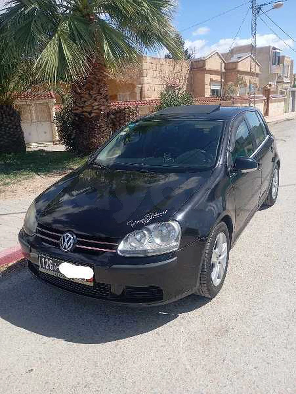 Carte voiture Volkswagen Golf 5