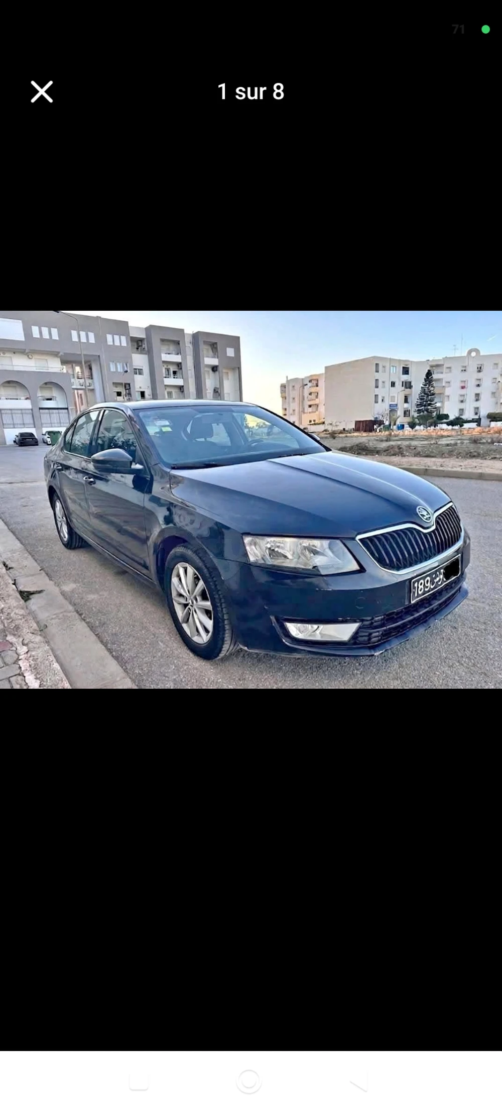 Carte voiture Skoda Octavia