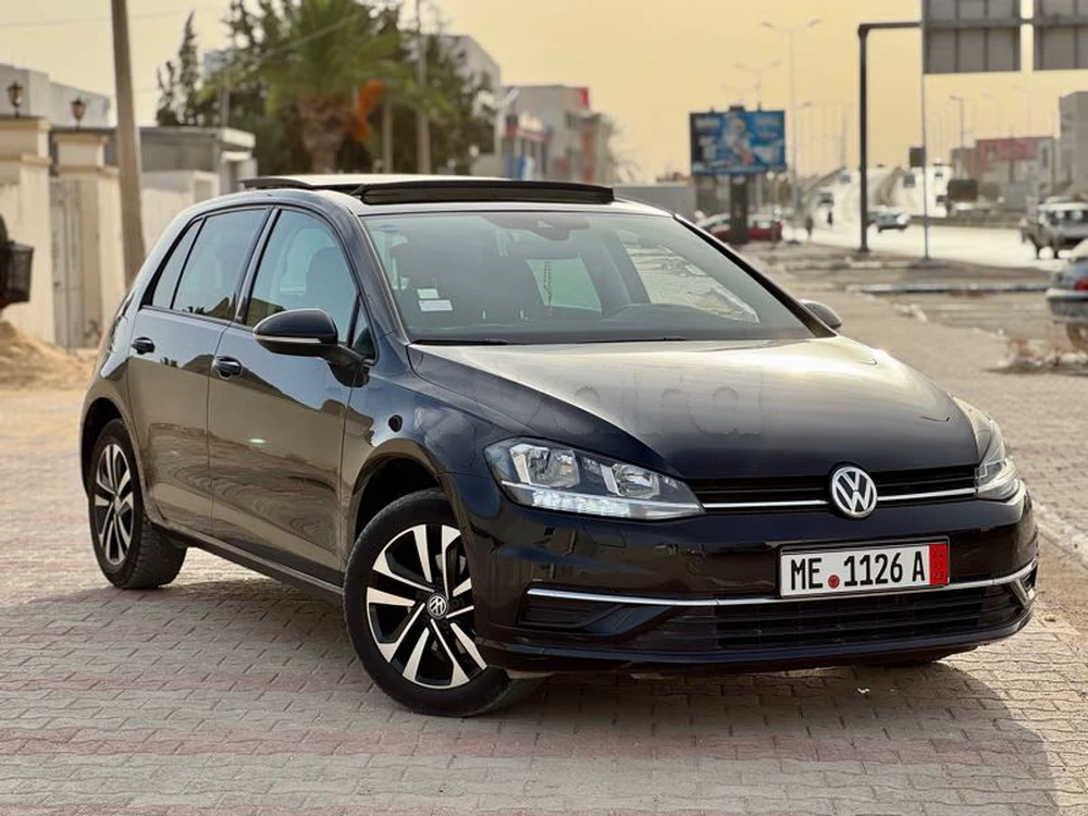 Carte voiture Volkswagen Golf 7