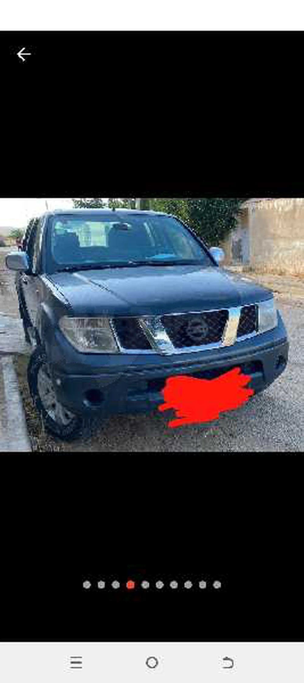 Carte voiture Nissan Navara