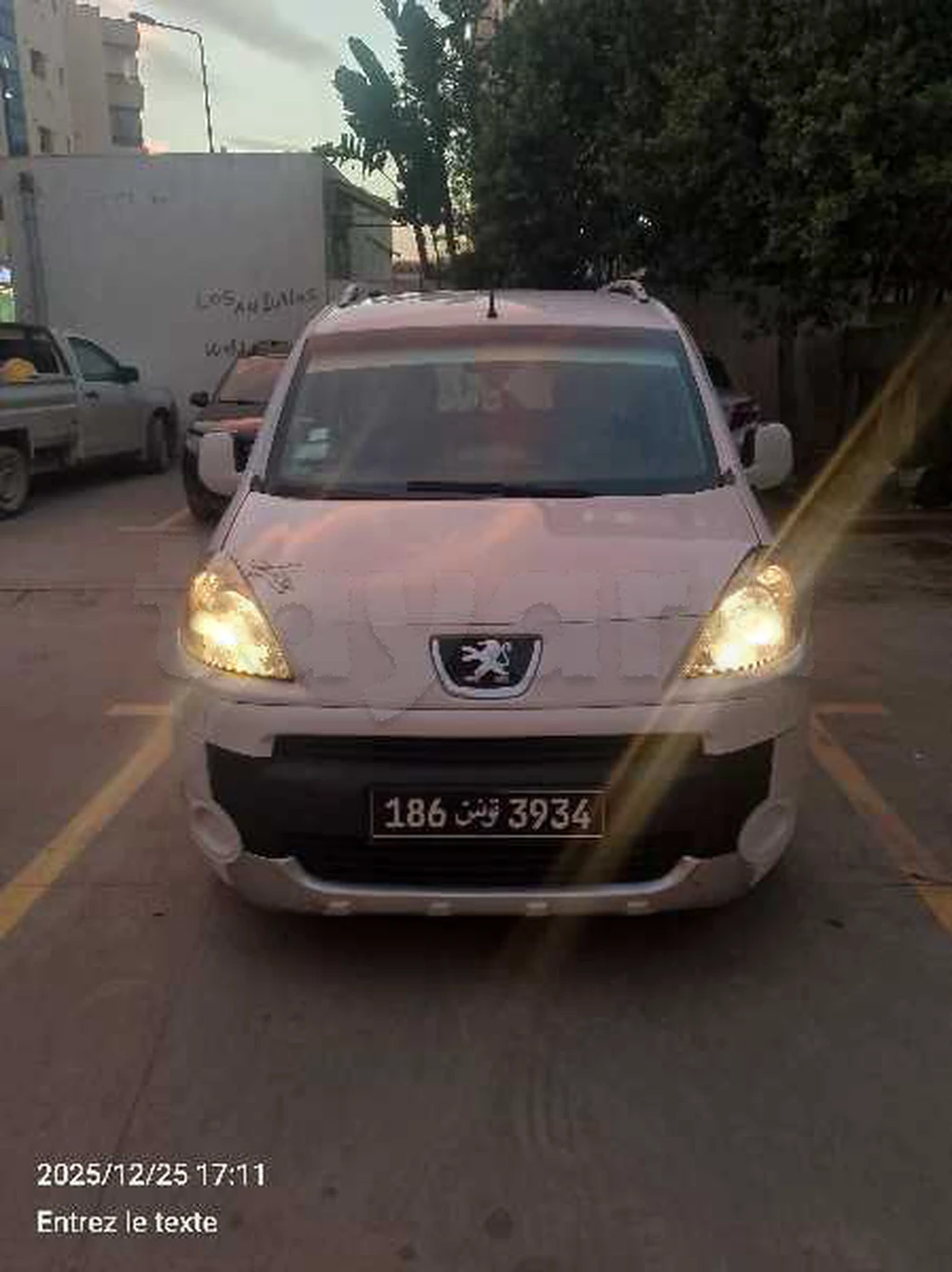 Carte voiture Peugeot Partner