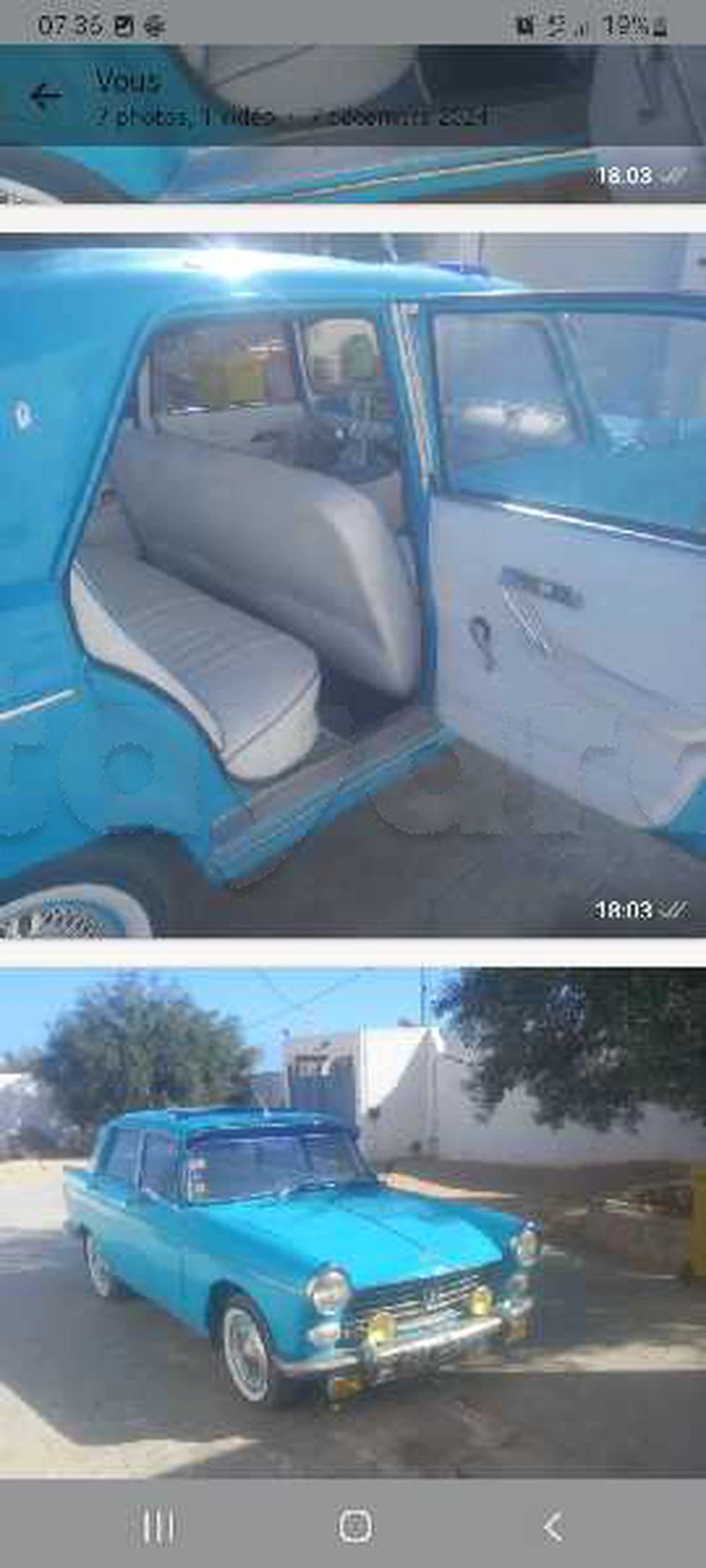 Carte voiture Peugeot 404