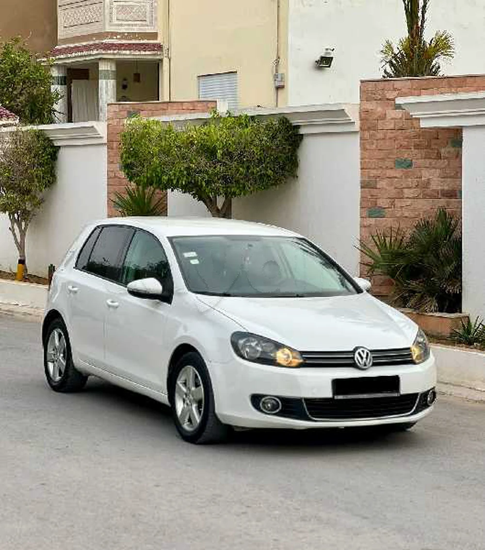 Carte voiture Volkswagen Golf 6