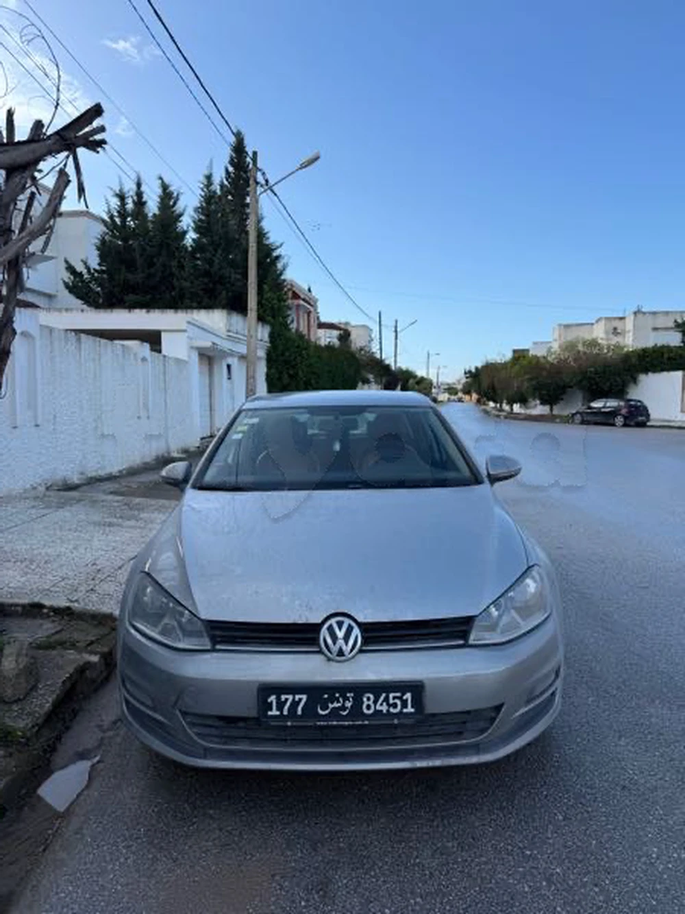 Carte voiture Volkswagen Golf 8