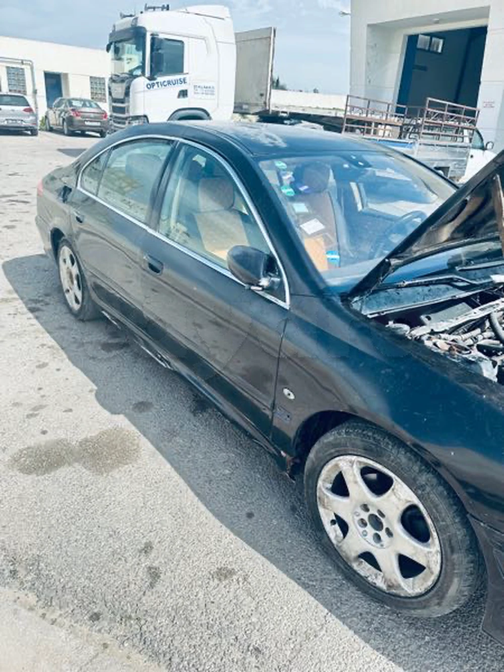 Carte voiture Peugeot 607