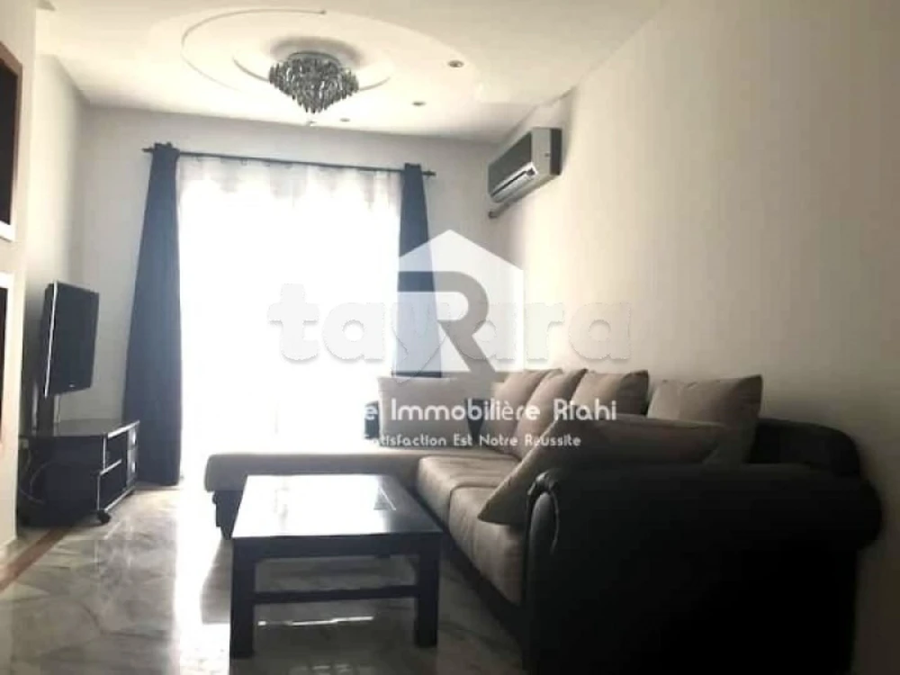 À LOUER (année scolaire) | Appartement S+2 Meublés Corniche – Sousse (près de l'hôtel Riadh Palm)
