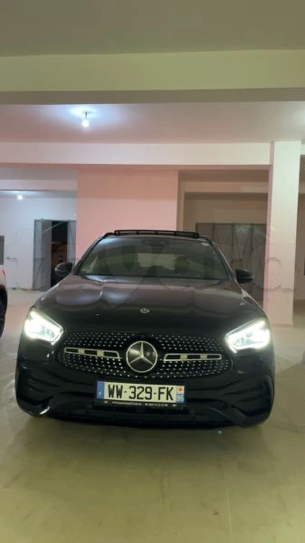 Carte voiture Mercedes-Benz Classe GLA