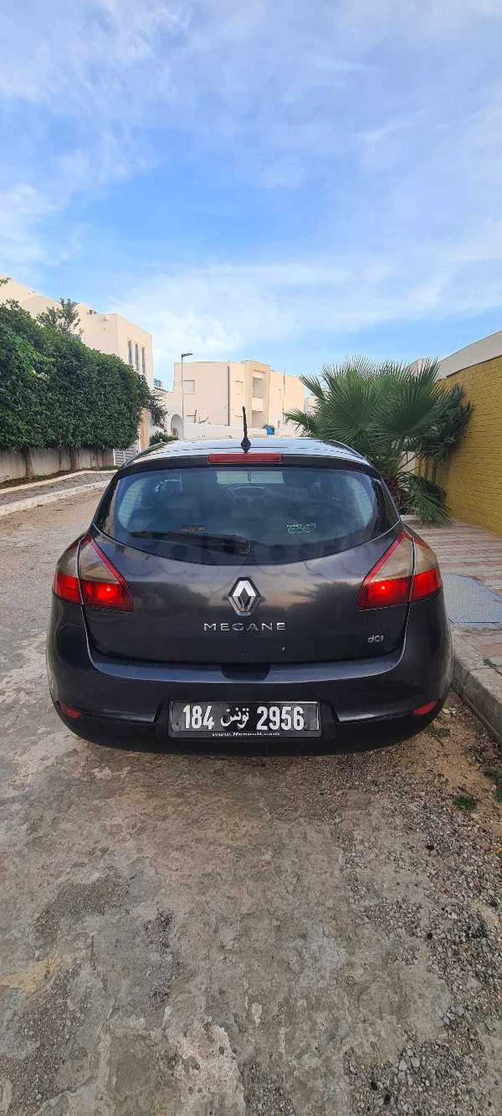 Carte voiture Renault Megane