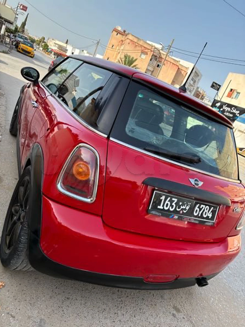 Carte voiture Mini Cooper