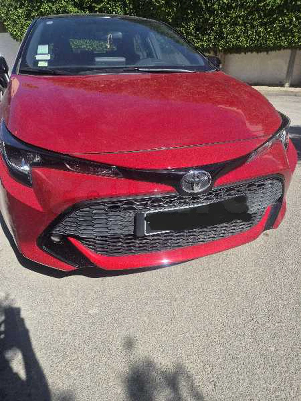 Carte voiture Toyota Corolla