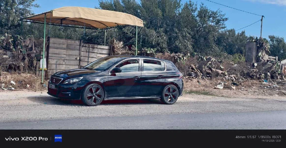 Carte voiture Peugeot 308 SW