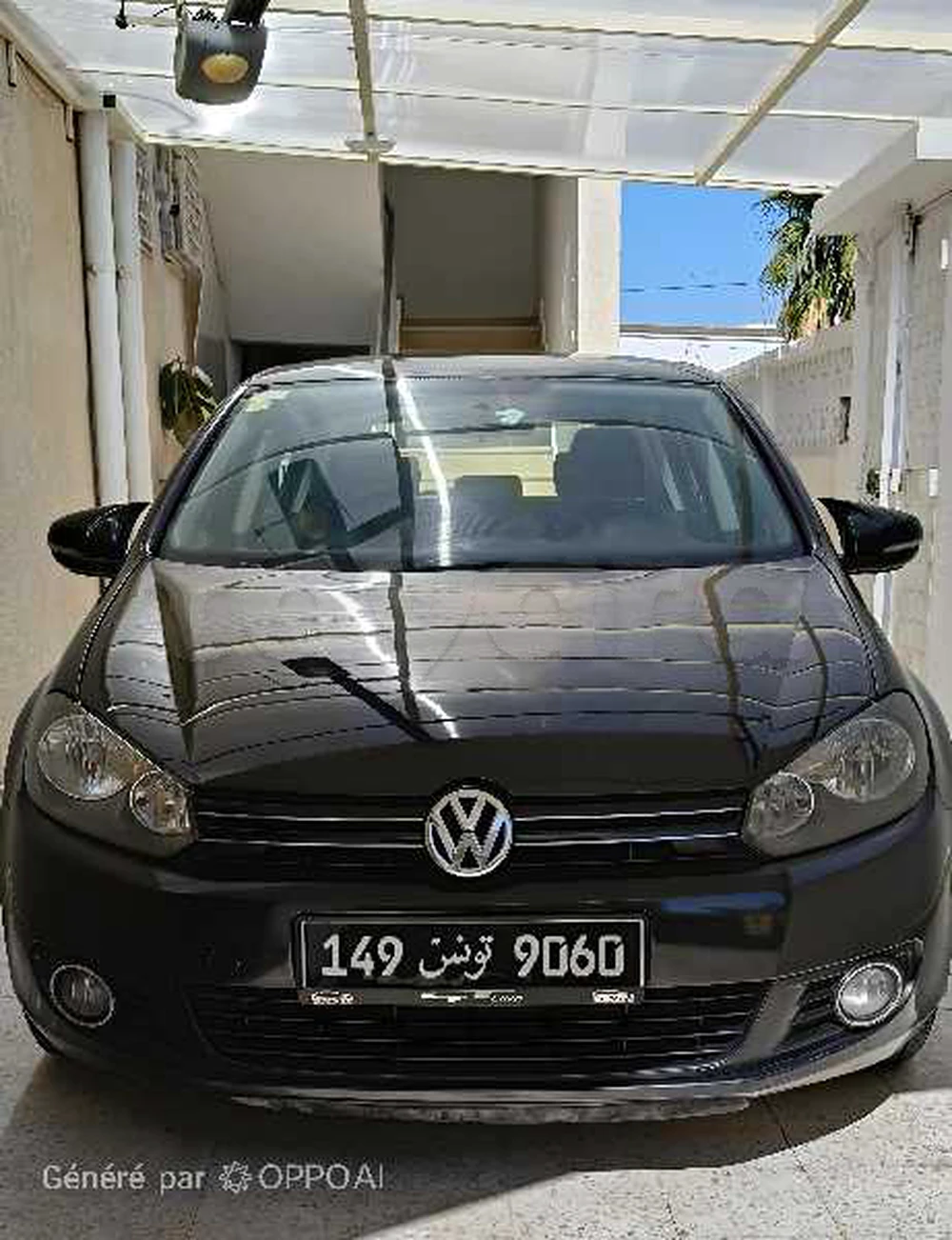 Carte voiture Volkswagen Golf