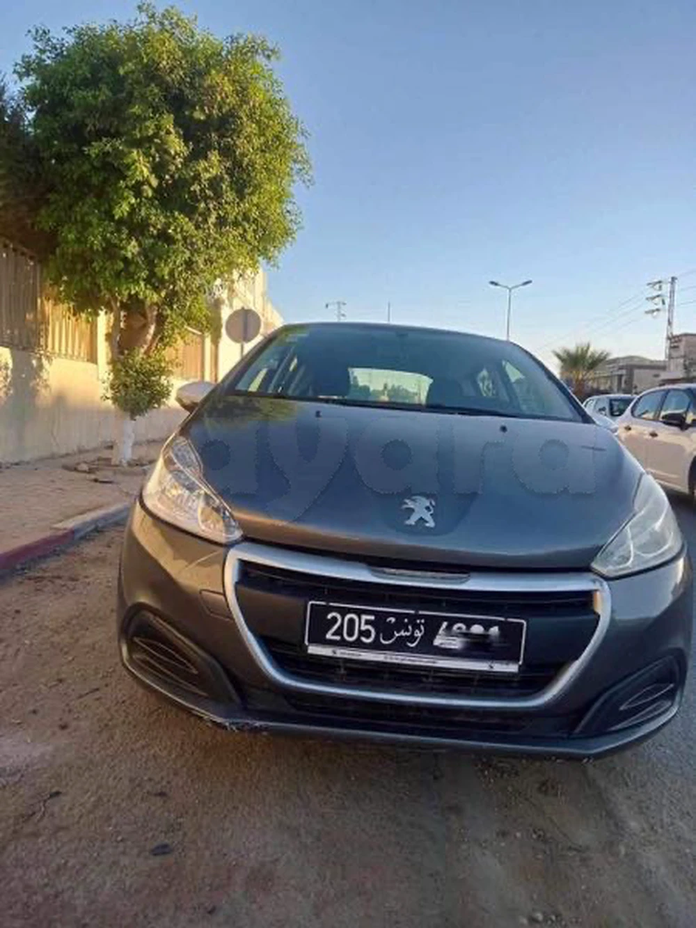 Carte voiture Peugeot 208