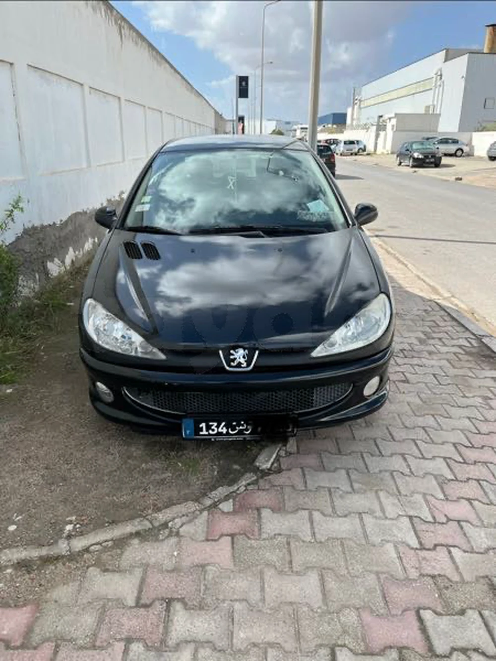 Carte voiture Peugeot 206