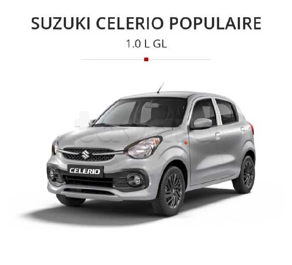 Carte voiture Suzuki Celerio