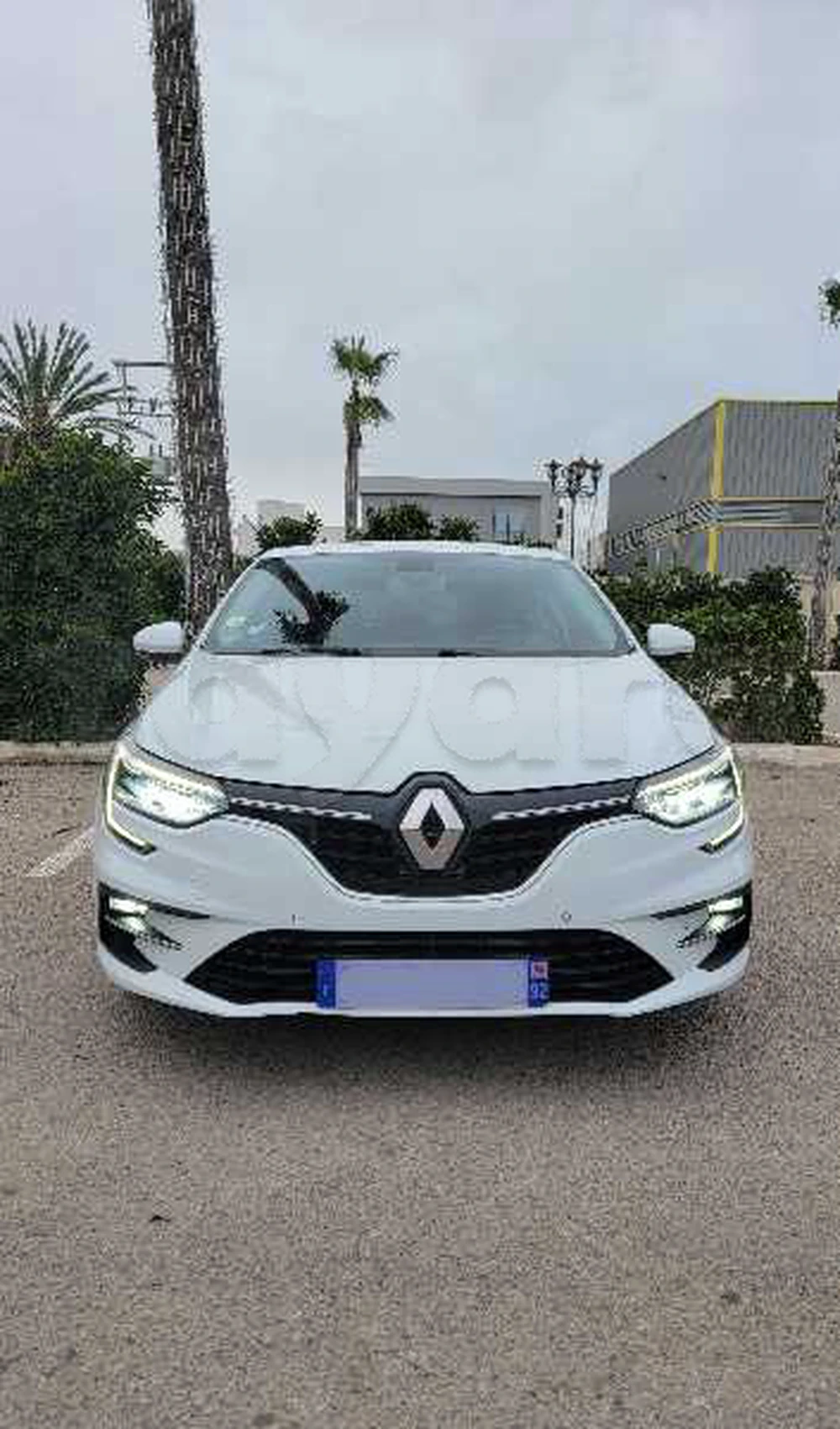 Carte voiture Renault Megane