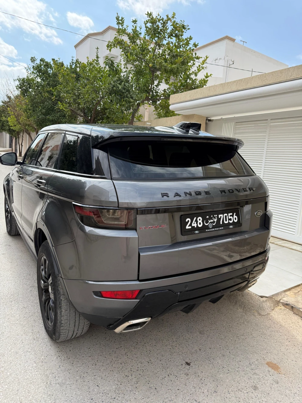 Carte voiture Land Rover Range Rover Evoque