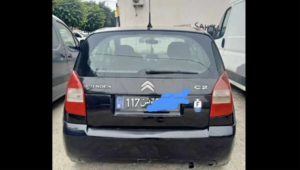 Carte voiture Citroen C2