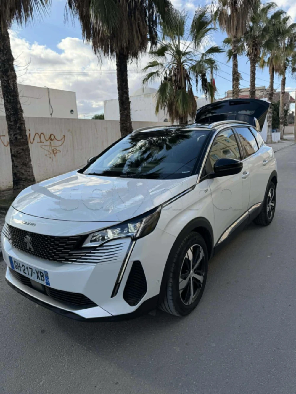 Carte voiture Peugeot 3008